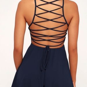 Strappy Back Dress